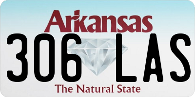 AR license plate 306LAS