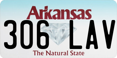 AR license plate 306LAV