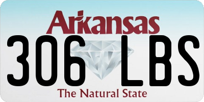 AR license plate 306LBS