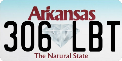 AR license plate 306LBT