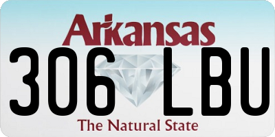 AR license plate 306LBU