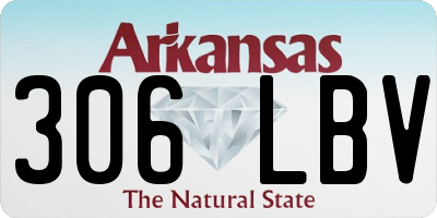 AR license plate 306LBV