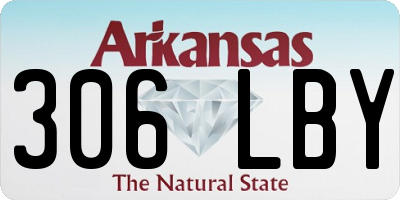 AR license plate 306LBY