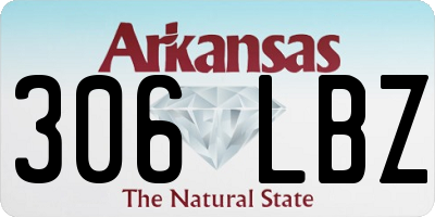 AR license plate 306LBZ