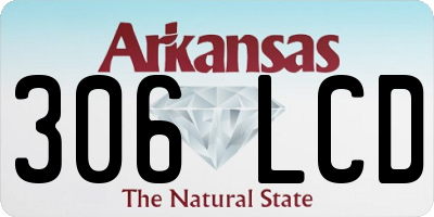AR license plate 306LCD