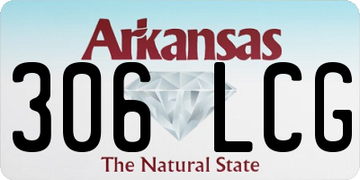 AR license plate 306LCG