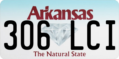 AR license plate 306LCI