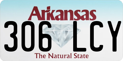 AR license plate 306LCY