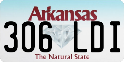 AR license plate 306LDI