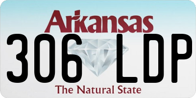 AR license plate 306LDP