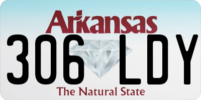 AR license plate 306LDY