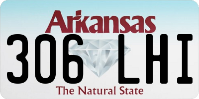 AR license plate 306LHI