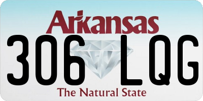 AR license plate 306LQG