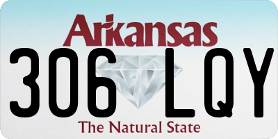 AR license plate 306LQY
