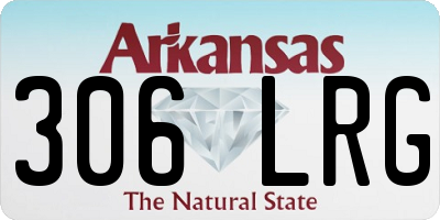 AR license plate 306LRG