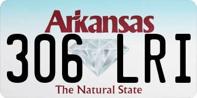 AR license plate 306LRI