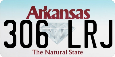 AR license plate 306LRJ