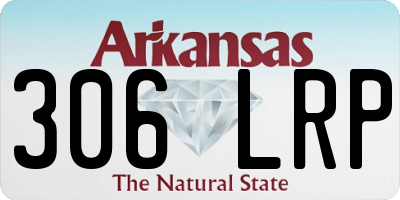 AR license plate 306LRP