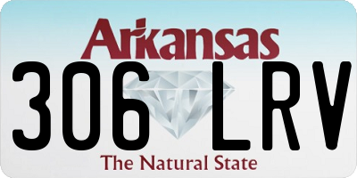 AR license plate 306LRV