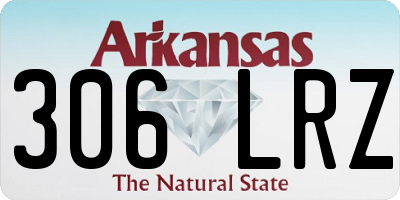 AR license plate 306LRZ
