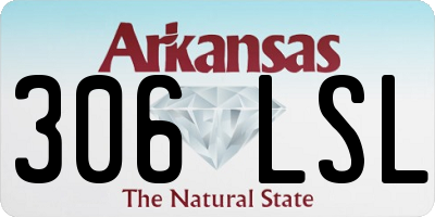AR license plate 306LSL