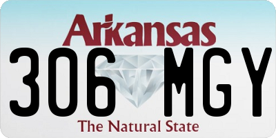 AR license plate 306MGY