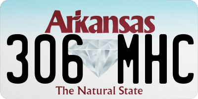 AR license plate 306MHC
