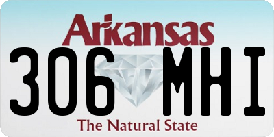 AR license plate 306MHI