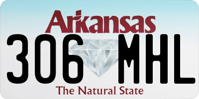 AR license plate 306MHL
