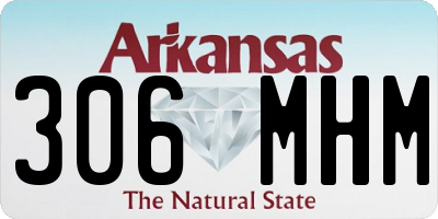 AR license plate 306MHM