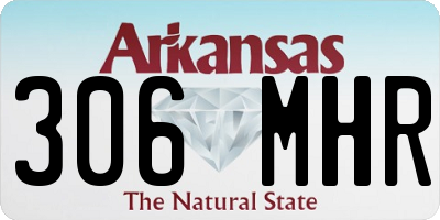 AR license plate 306MHR