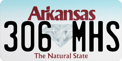 AR license plate 306MHS