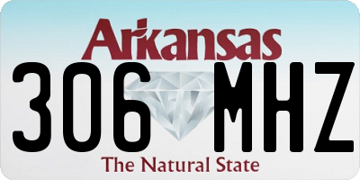 AR license plate 306MHZ