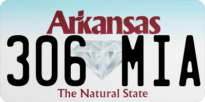AR license plate 306MIA