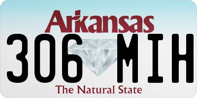 AR license plate 306MIH