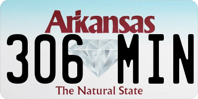 AR license plate 306MIN