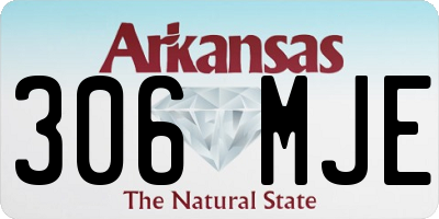 AR license plate 306MJE