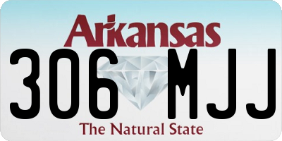 AR license plate 306MJJ