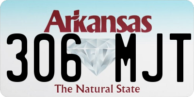 AR license plate 306MJT
