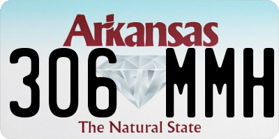 AR license plate 306MMH