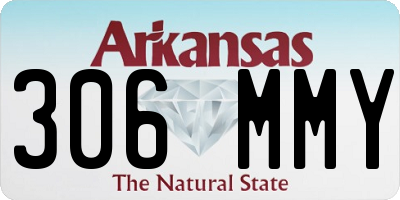 AR license plate 306MMY