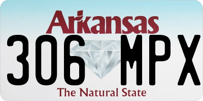 AR license plate 306MPX