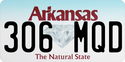 AR license plate 306MQD