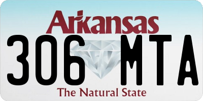 AR license plate 306MTA