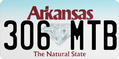 AR license plate 306MTB