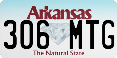 AR license plate 306MTG