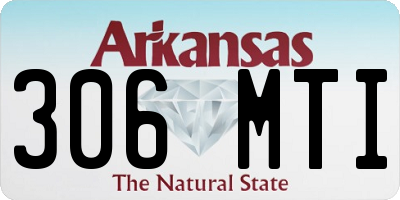 AR license plate 306MTI