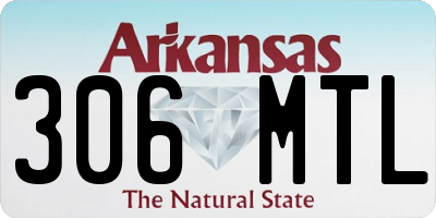 AR license plate 306MTL
