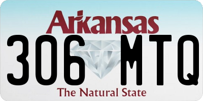 AR license plate 306MTQ