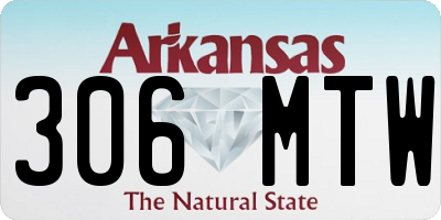 AR license plate 306MTW